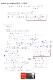 Forma ecuatiei de gradul ii este: Rezolvare De Ecuatii In Multimea Numerelor Complexe C Ecuatii Bipatrate Clasa A 10 A Bac Ecuatii Cu Delta Negativ Exercitii Rezolvate Matematica Jitaruionelblog Pregatire Bac Si Evaluarea Nationala 2021 La Matematica Si
