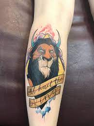 Scar Tattoo Lion King Tattoo Lion King Tattoo King Tattoos Scar Lion King Tattoo