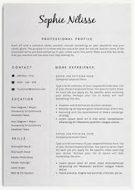 Resume Template Elegant Resume Template For Word Cv Template Instant Download A4 Us Letter 40 Off Shopie Nelisse Resume Template Professional Job Resume Resume Tips