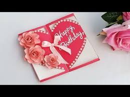 How To Make Special Birthday Card For Best Friend Diy Gift Idea Youtube Birthday Cards For Friends Special Birthday Cards Diy Gifts For Friends