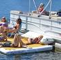 Island Hopper Inflatable Patio Dock from lightasairboats.com