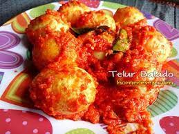 Resep Telur Balado Padang Resep Masakan Indonesia Homemade Resep Masakan Resep Telur Masakan