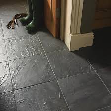 Besides their clear aesthetic appeal, kitchen floor tiles are becoming a much more popular choice in 2018 for a variety of reasons. Cirque Black Matt Stone Effect Ceramic Wall Floor Tile Pack Of 9 L 333mm W 333mm Diy At B Q