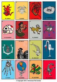 Tabla De La Loteria By Emmanuel Hernandez Cartas De Loteria Mexicana Loteria Mexicana Cartas De Loteria
