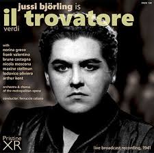 BJÖRLING Verdi: Il Trovatore (1941, Met)