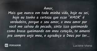 Luciane Viana Amor Amor Verdadeiro Te Amo