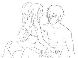 See more ideas about anime, anime couples, anime shows. Erza X Jellal Lineart By Cindds On Deviantart
