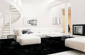 Le mariage noir & blanc d'une classe intemporel. Salon Noir Et Blanc