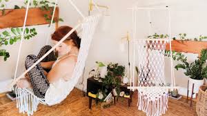 Macrame wall hangings are one of my favorite vintage items from the seventies. Diy A Gorgeous Boho Macrame Chair Youtube