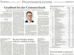 Borsen zeitung newspaper is german (deutsch) epaper of germany which belong to europe region. Borsen Zeitung On Twitter Der Finanzmarktkalender Mit Den Terminen Der Kommenden Woche Mit Pdf Download Und Den Folgenden Themen Commerzbank Coba Mbank Banken Barclays Borisjohnson Brexit Bvi Fonds Thyssenkrupp Wirecard Payment