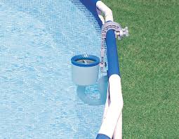 Amazon Com Intex Deluxe Wall Mount Swimming Pool Surface Skimmer Intex Krstal Pool Skimmer Garden Outdoor