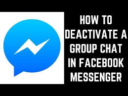 A free chat app for all your contacts. How To Deactivate A Group Chat In Facebook Messenger Youtube