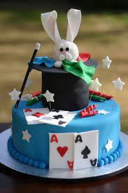 Magic Show Children S Birthday Cakes Magic Birthday Cake Magic Birthday Magic Birthday Party
