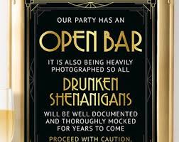 Don't break the bank on a party. Great Gatsby Party Etsy
