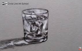 How To Draw A Glass Of Water 10 Amazing And Easy Tutorials In 2020 Ice Drawing Pencil Drawings Drawings