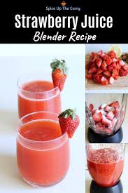 Strawberry Juice Recipe How To Make Strawberry Juice Recipe Recipe Fruit Juice Recipes Lemon Juice Recipes Juicing Recipes
