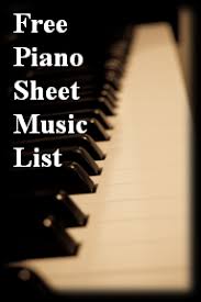 List Of Websites With Free Legal Piano Sheet Music Downloads Piano Sheet Music Piano Sheet Music Free Piano