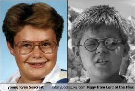 Young Ryan Seacrest Totally Looks Like Piggy From Lord Of The Flies Lord Of The Flies Lord Ryan Seacrest