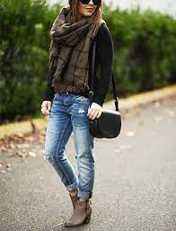 How To Wear Ankle Boots With Jeans Boots Outfit Ankle Fall Boots Outfit Ankle Boots With Jeans