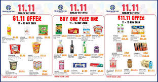 Listed in 2011, sheng siong group limited is the owner and operator of one of the largest supermarket chains in singapore. Sheng Siong 1 For 1 1 10 And 11 Deals Singles Day Offers Till 15 Nov 2020