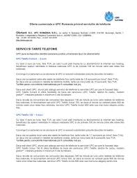 Traducere nationale si internationale în engleză. Oferta Comerciala A Upc Romania Privind Serviciile Upc Business