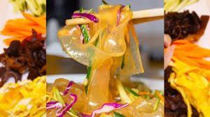 In general though, all glass noodles will have these two ingredients. Easy Handmade Glass Noodles Chinese Rainbow Glass Noodle Recipe Youtube