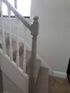 Brown Painted Banister