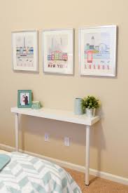 Ikea Hack Console Table Ikea Lack Shelves Ikea Diy Ikea Entryway