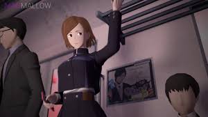 Nobara Kugisaki gets touched on train - Others - SFM Compile
