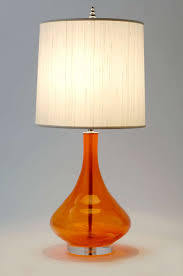 Burnt orange hardback empire lamp shade. 10 Amazing Orange Lamps Id Lights