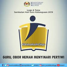Sayangi malaysiaku lagu tema hari kebangsaan 2018/2019. Logo Dan Tema Hari Guru 2019 Sumber Pendidikan Facebook