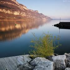 Bourget Lake France Savoie Department Le Bourget Paysage Lac Lac Du Bourget