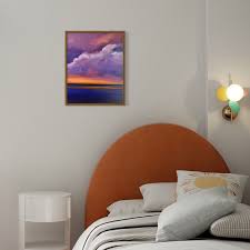 Framed -Purple Sunset by Donna Geyer