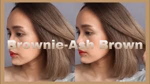 Cat rambut warna coklat yang permanen ini juga cocok untuk para pemula karena tidak memerlukan proses bleaching, yang berarti rambut kamu tetap aman buat kamu yang sensitif dengan cat rambut dengan wangi yang kuat, maka kamu bisa mencoba semir rambut warna coklat dari nyu satu ini. Tutorial Cat Rambut Sendiri Di Rumah Brownie Ash Brown Youtube