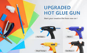 Add to basket share to : Amazon Com Hot Glue Gun Topelek Mini Heating Hot Melt Glue Gun With 30pcs Melt Glue Sticks Melting Glue Gun Set For School Diy Arts And Crafts Projects Home Quick Repairs 20 Watts Blue