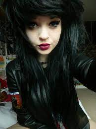 Pin By Rayne Bearden On A Little More Beautiful Black Emo Hair Emo Hair Emo Scene Hair