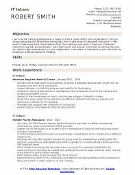 It Intern Resume Samples Qwikresume