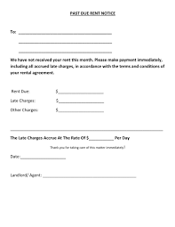 22 notice of late rent free to edit download print cocodoc