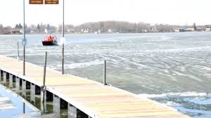 Zoom in and zoom out the satellite map. Ice Rescue Browns Lake Wisconsin 03 17 2010 Youtube