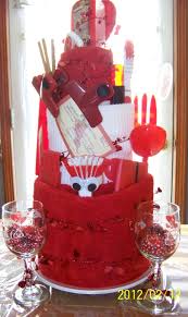 Put a pair of thick cotton gloves (layer 1) and food safe gloves (layer 2) on top on your hands. Towel Cake Kitchen2 Kitchen Towel Cakes Homemade Gifts Towel Cakes