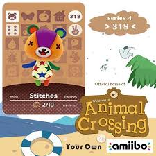 Animal crossing is a 2001 life simulation video game developed and published by nintendo.it is a localized version of dōbutsu no mori+ (lit. 318 Animal Crossing Amiibo Card Stitches Amiibo Card Animal Crossing Series 4 Stitches Nfc Card Work For Ns Games Dropshipping Access Control Cards Aliexpress