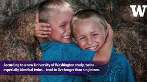 Happy birthday twins, i know just how inseparable you two are, take care of each other. Twins Especially Male Identical Twins Live Longer Uw News