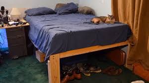 Utopia offers a choice of three colors; Building A Tall Bed Frame For Extra Storage Youtube