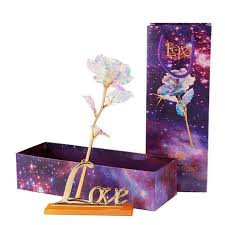 Tried and true gifts for the people you love. Feste Besondere Anlasse 24k Gold Foil Galaxy Rose Flower Valentine S Day Gift Mother S Day Lovers Gift Mobel Wohnen Elin Pens Ac Id