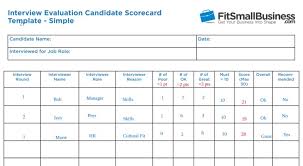 Calculate number of applications, manage recruitment funnel and decline reasons using this recruiting pipeline template. 11 Free Interview Evaluation Forms Scorecard Templates