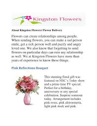 So that they can call them prior to delivery. Rebeka S Flowers House In Kingston By Rebeka S Flowers House Issuu