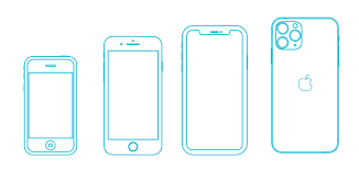 Apple Iphones Dimensions Drawings Dimensions Guide