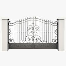 Wrought Iron Gate 3d Obj 3d Model Wrought Iron Gate Iron Gate Iron Gate Design