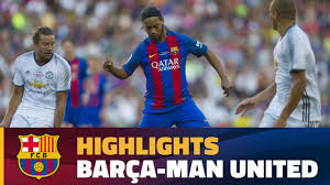 Chelsea v manchester united ft. Highlights Barca Legends Manchester United Legends 1 3 Youtube