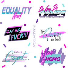 Let adobe spark be your flag design expert. Download Hd Retro Inspired Gay Pride Vintage Aesthetic Bi Transparent Png Image Nicepng Com
